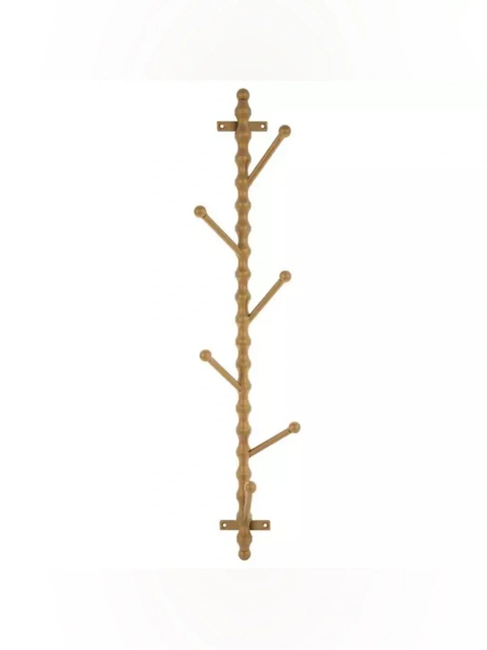 Gold Knobbed Wall Hooks